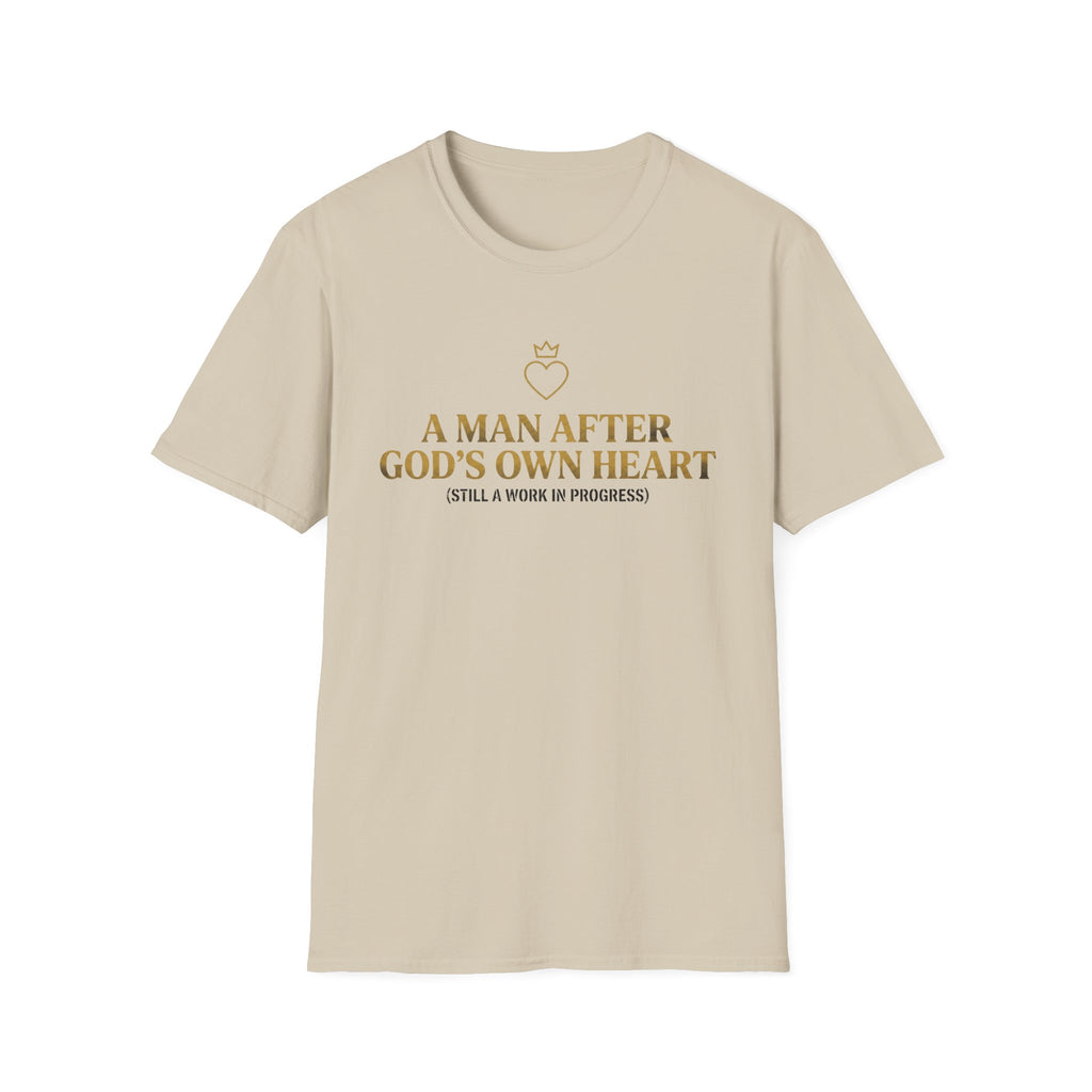 A Man After God's Own Heart T-Shirt
