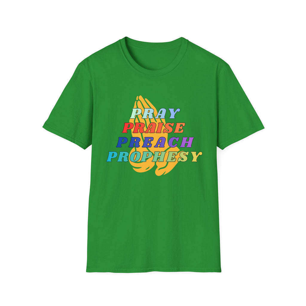 Pray, Praise, Preach, Prophesy T-Shirt