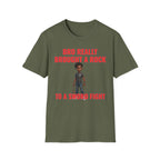 Bro Really Brought a Rock to a Sword Fight! alt. T-Shirt