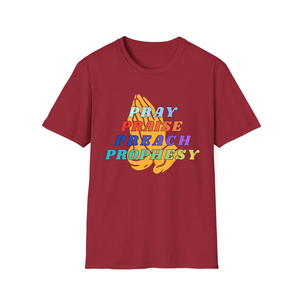 Pray, Praise, Preach, Prophesy T-Shirt