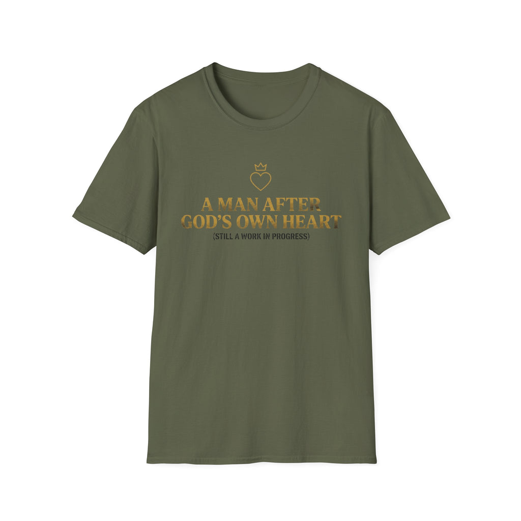 A Man After God's Own Heart T-Shirt