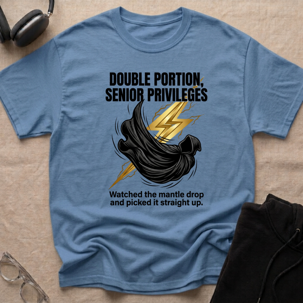 Double Portion = Senior Privileges T-Shirt