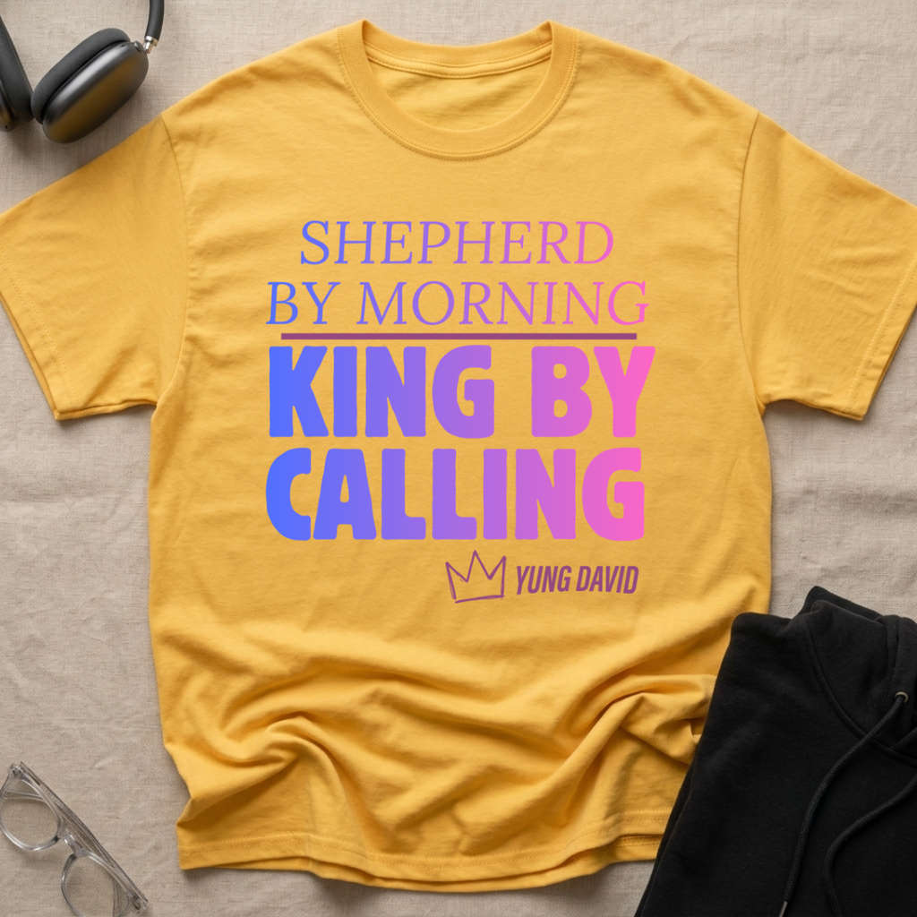 Shepherd by Morning, King By Calling T-Shirt