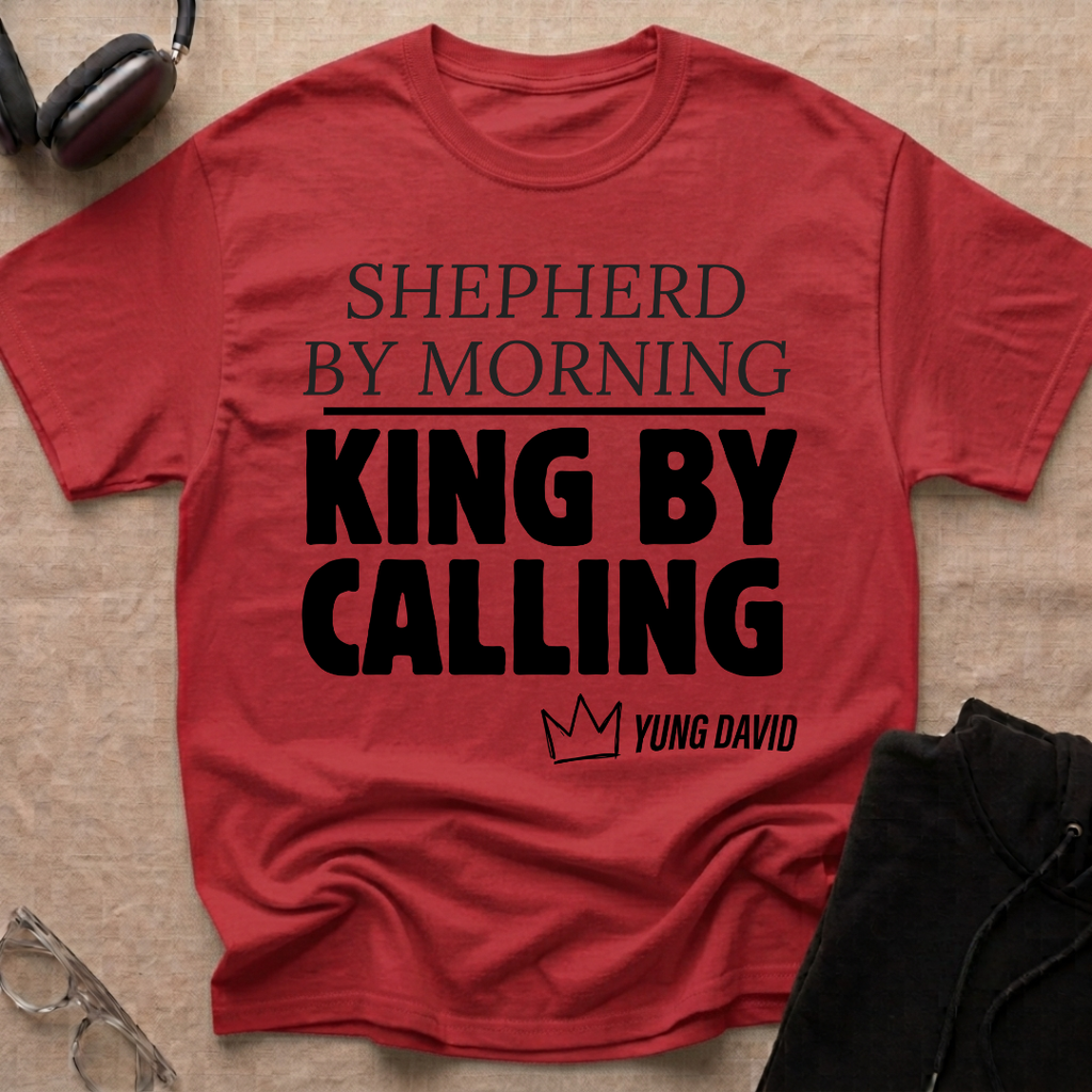 Shepherd By Morning, King By Calling. T-Shirt