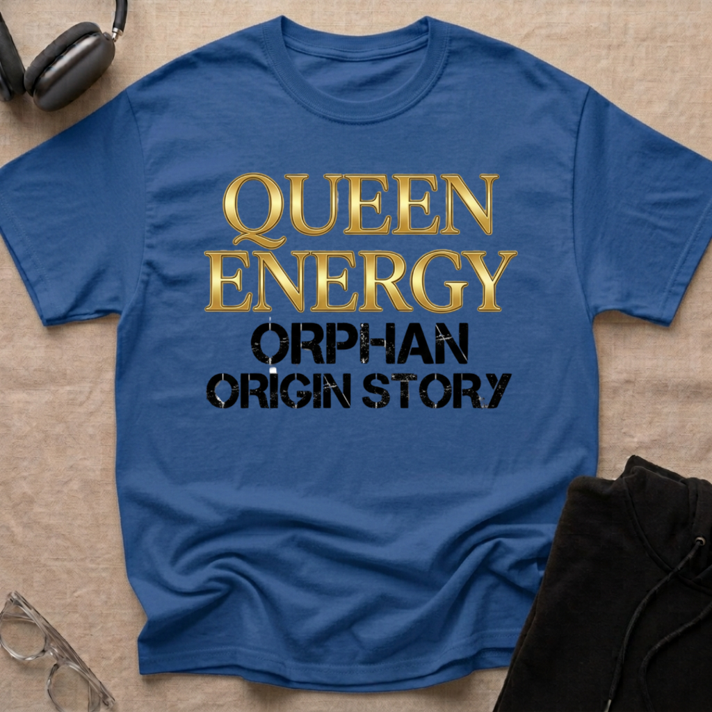 Queen Energy, Orphan Origin Story T-Shirt