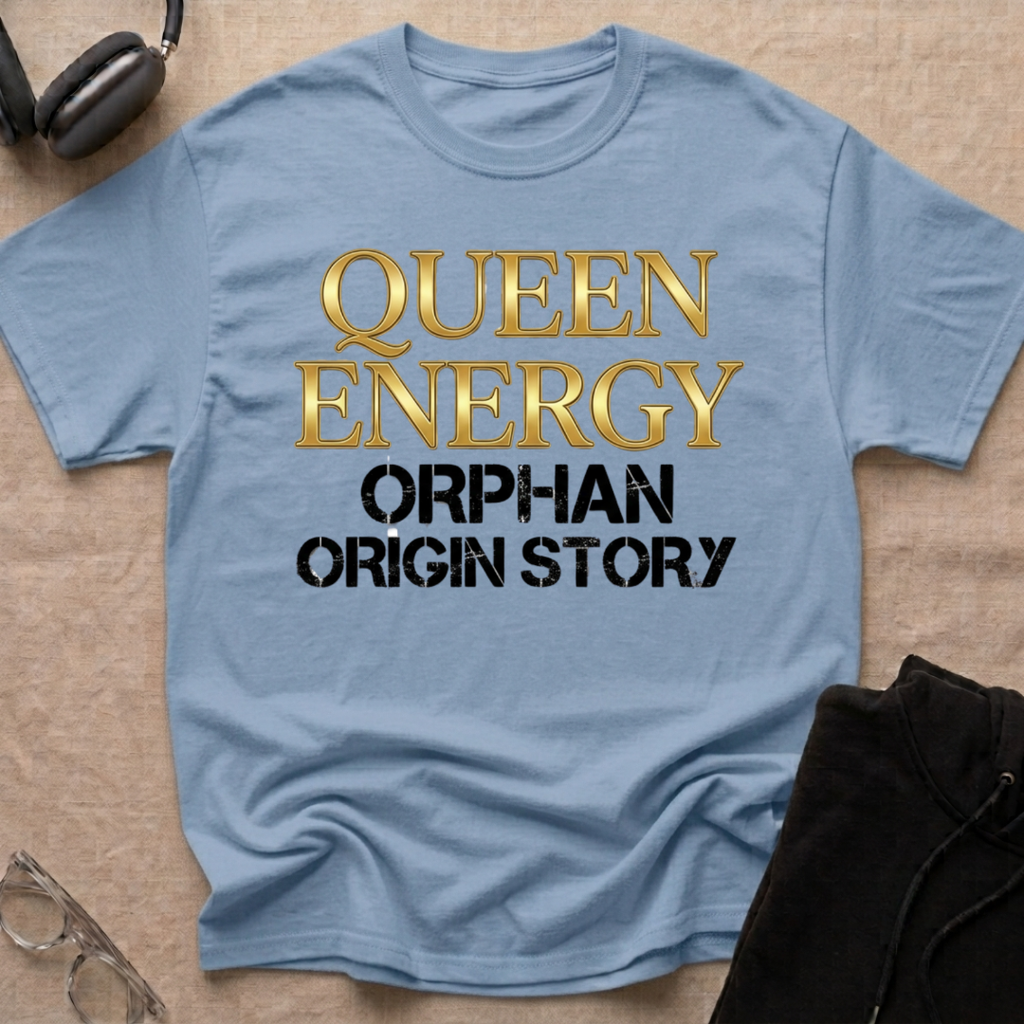 Queen Energy, Orphan Origin Story T-Shirt