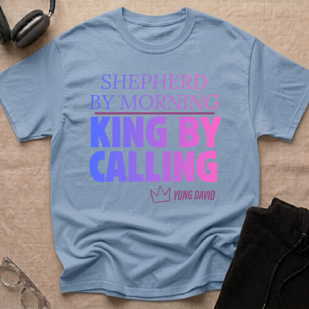 Shepherd by Morning, King By Calling T-Shirt