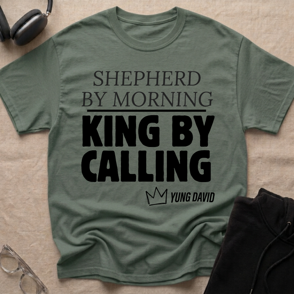 Shepherd By Morning, King By Calling. T-Shirt