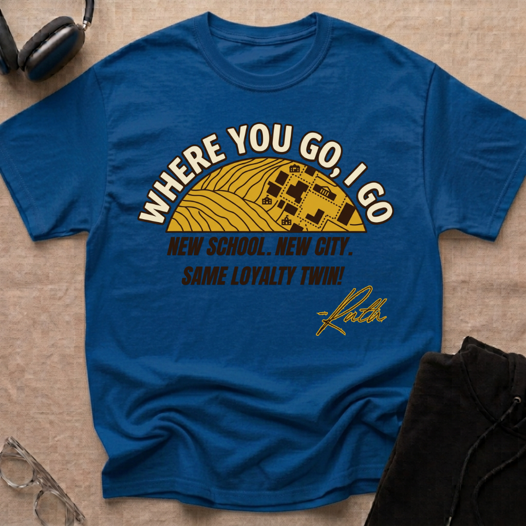 Where you go, I go Twin! T-Shirt