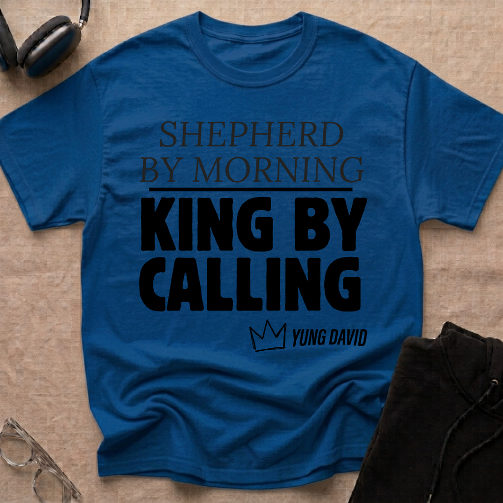 Shepherd By Morning, King By Calling. T-Shirt