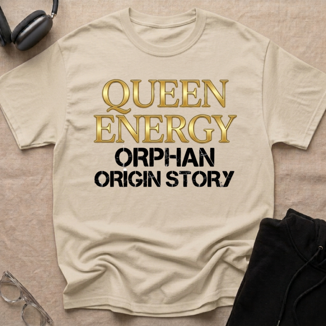 Queen Energy, Orphan Origin Story T-Shirt