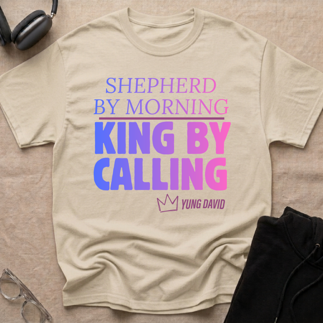 Shepherd by Morning, King By Calling T-Shirt