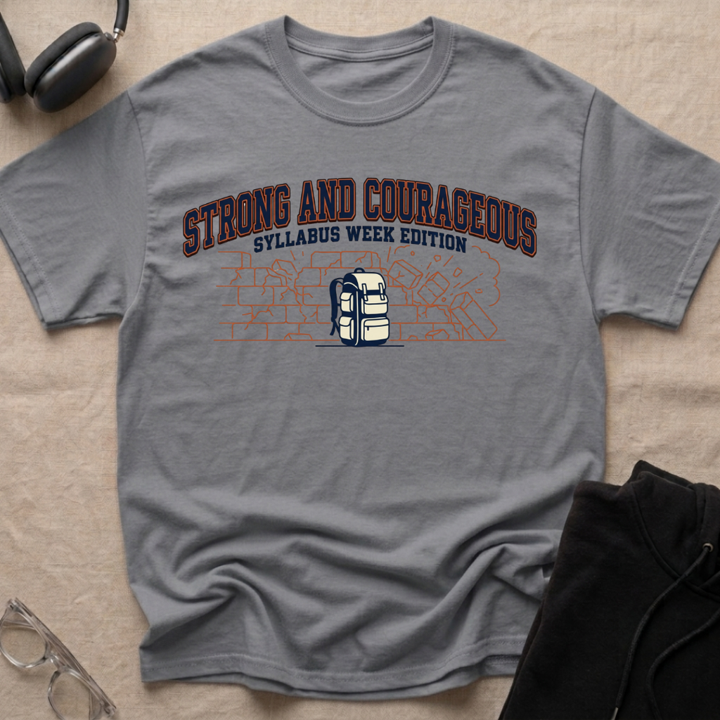 Strong and Courageous, Syllabus Week Edition T-Shirt