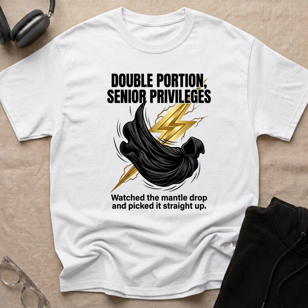 Double Portion = Senior Privileges T-Shirt