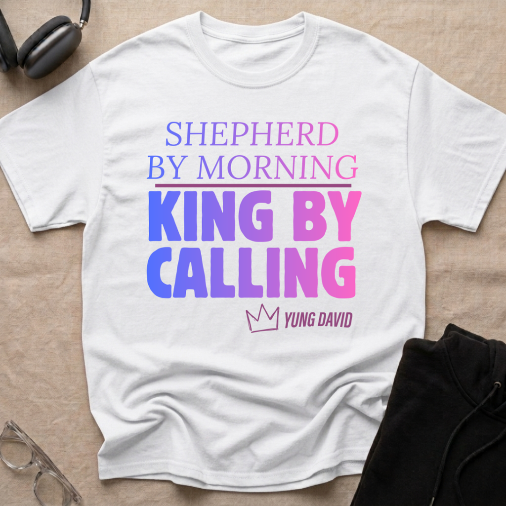 Shepherd by Morning, King By Calling T-Shirt
