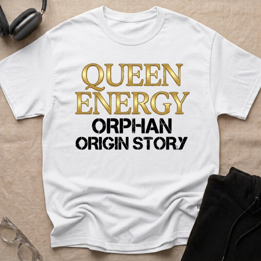 Queen Energy, Orphan Origin Story T-Shirt