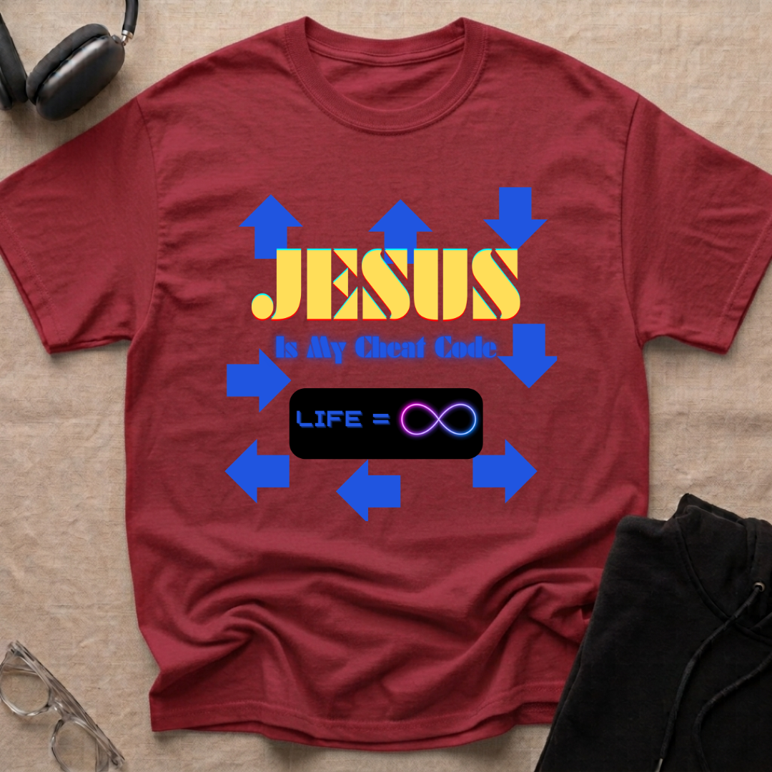 Jesus is my Cheat Code! T-Shirt