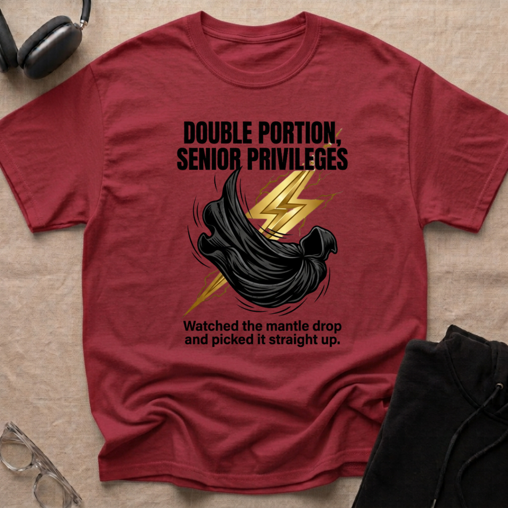 Double Portion = Senior Privileges T-Shirt